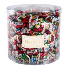 Bulk Box: Foiled Santas